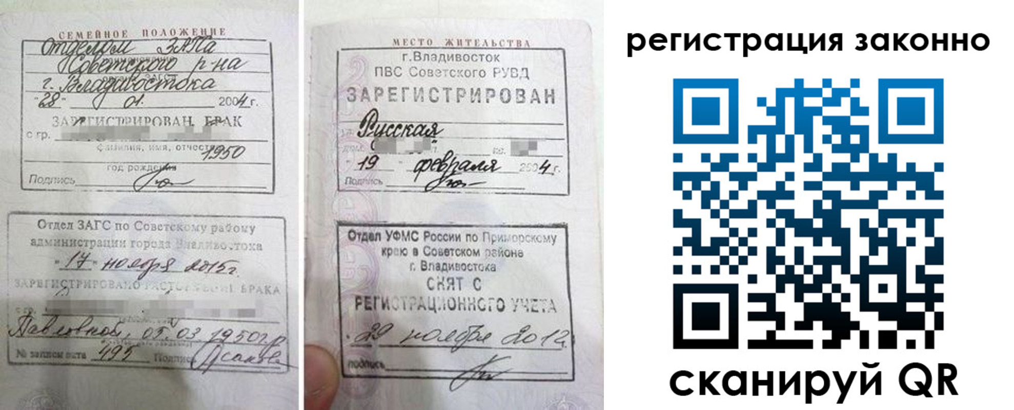 прописка от собственника в Александрове